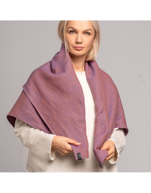 Užsegamas vilnos šalikas 1