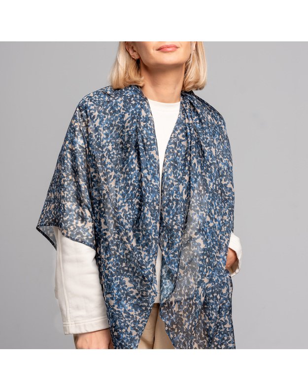 Didelė šilkinė skara EŽERAS 3