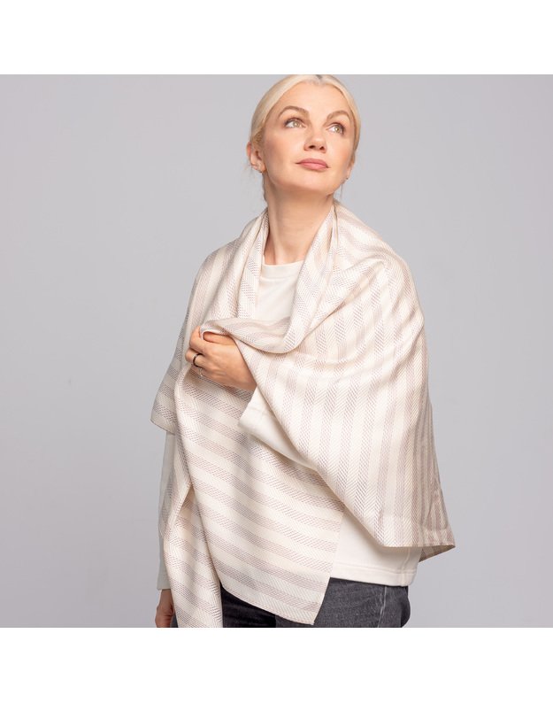 Didelė storo šilko skara 1