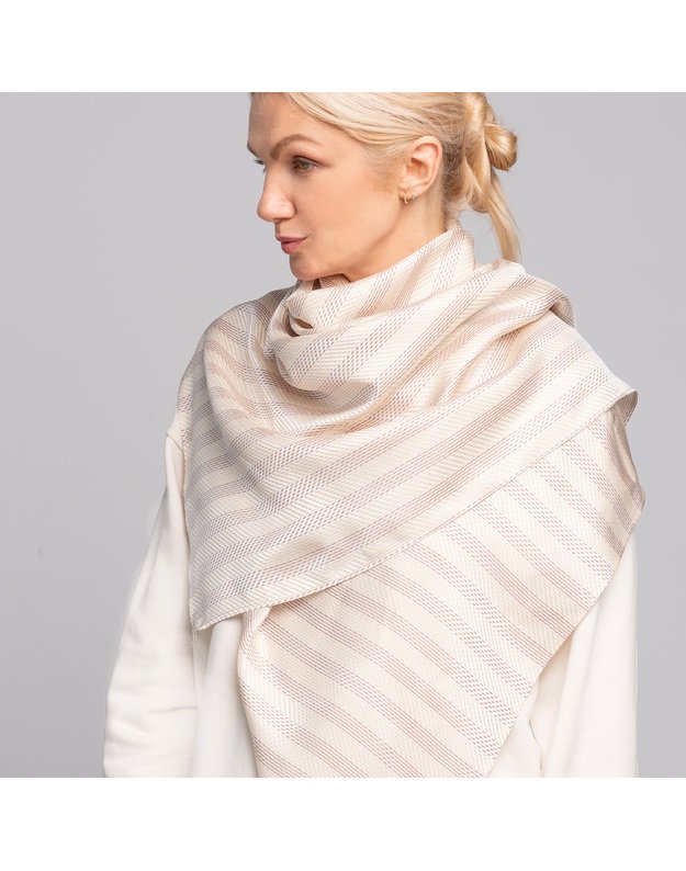 Didelė storo šilko skara 2