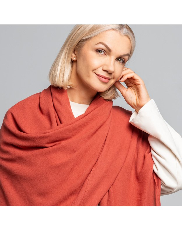 Vilnos ir viskozės skara Taupe 2