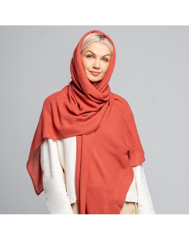 Vilnos ir viskozės skara Taupe 1