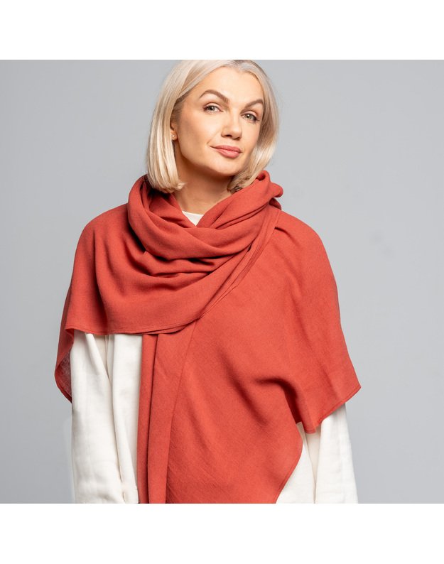 Vilnos ir viskozės skara Taupe