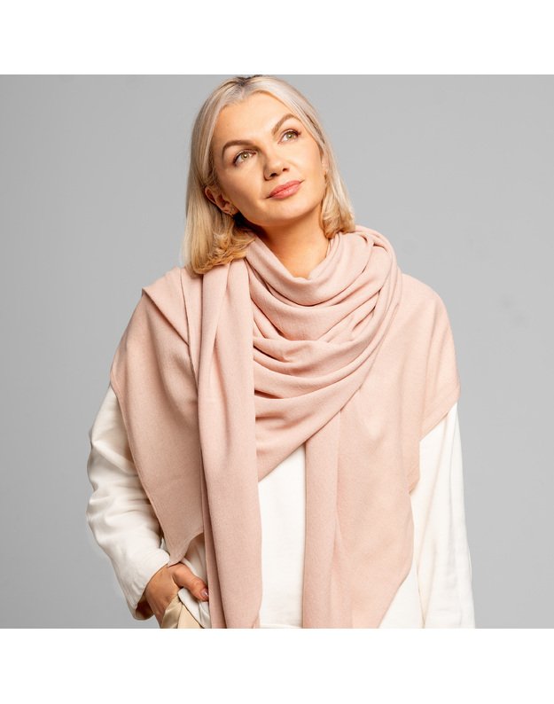 Vilnos ir viskozės skara Nude 2