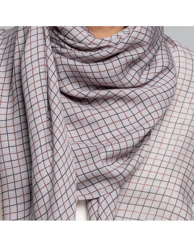 Vilnos ir viskozės skara Langas 1