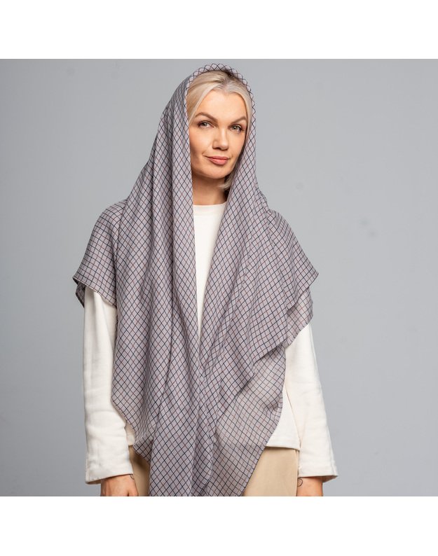 Vilnos ir viskozės skara Langas 5