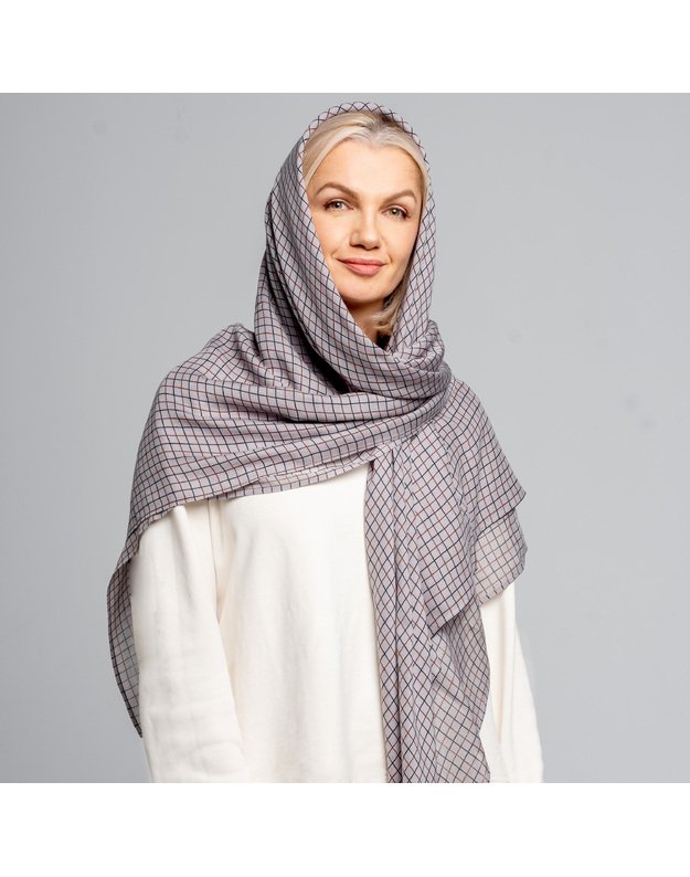 Vilnos ir viskozės skara Langas 2