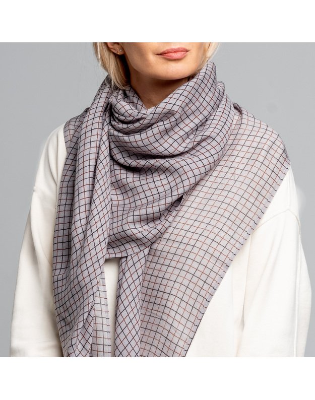 Vilnos ir viskozės skara Langas